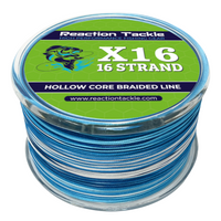 Reaction Tackle Hollow Core - 16 Strand Braided Fishing Line
