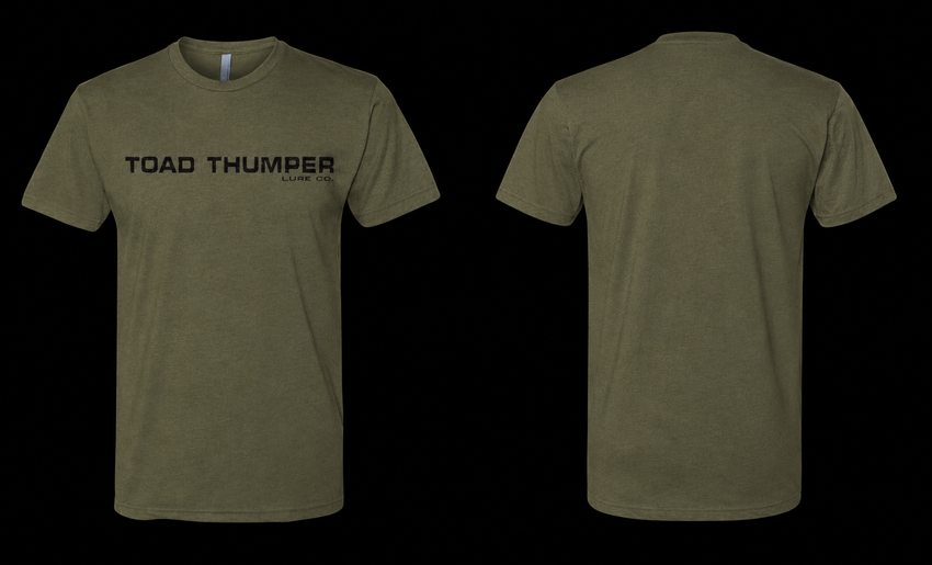 Toad Thumper Short Sleeve T-shirt - Military Green