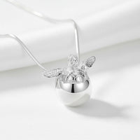 Baby Sea Turtle Hatchling Necklace – "Hope" - Sterling Silver