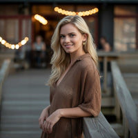 Turtle Drop Earrings – Ocean Traveler "Honu" Collection - Bronze