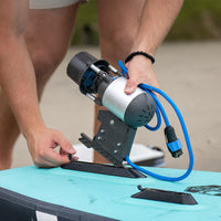 GILI/Bixpy K-1 Outboard Kit - Flip & Lock Fin Adapter Bundle
