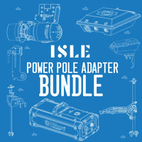 ISLE/Bixpy K-1 Outboard Kit - Power Pole Adapter + Steering Bundle