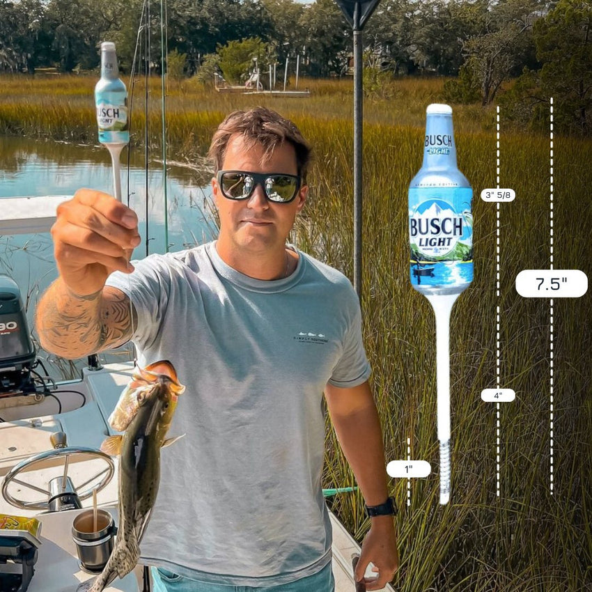Busch Light Fishing Bobbers Limited Edition (3 Pack) – Funny Beer Bottle Lures – Premium Fishing Gift for Men