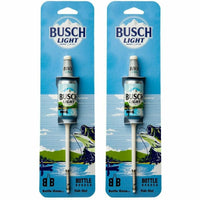 Busch Light Fishing Bobbers (2 Pack) – Fully Functional Beer Bottle Lures – Funny Fishing Gift for Men