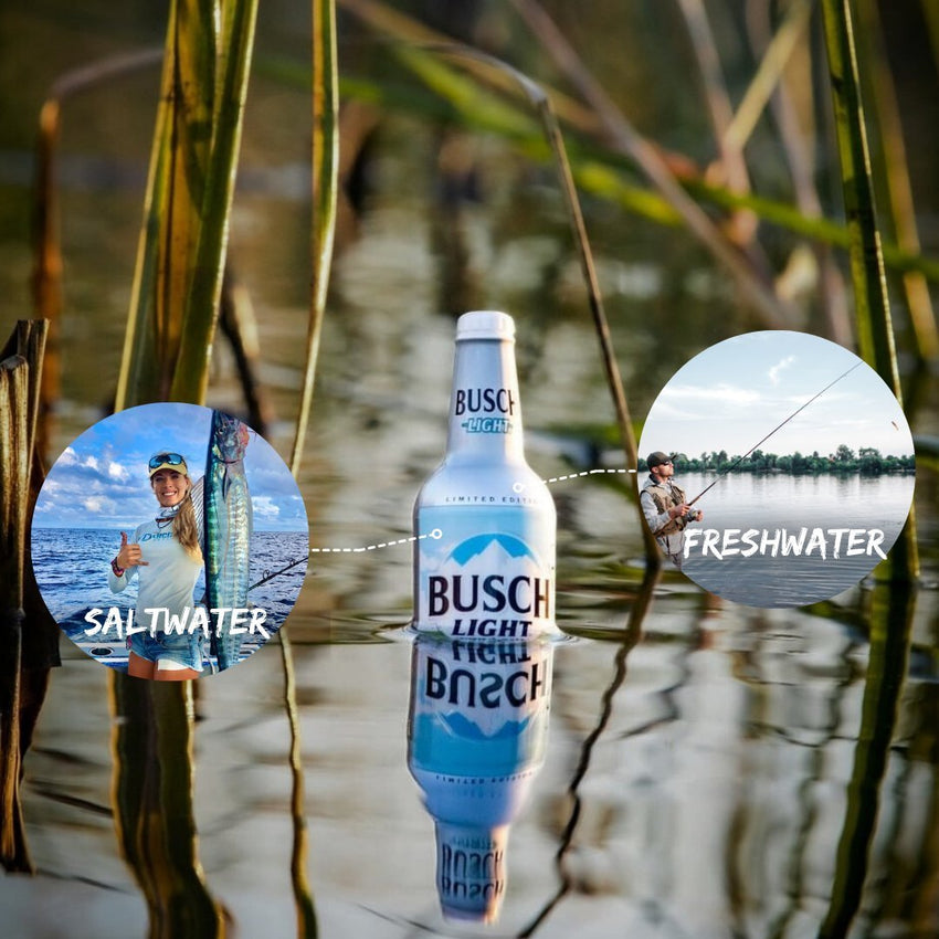 6 Pack Busch Light Fishing Bobbers - Premium Fishing Tackle