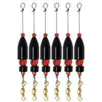 Reaction Tackle Carolina Ready Rigs 6 Pieces- Pre Rigged