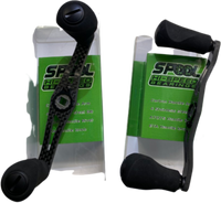 Handle, 110 mm Spool Speed Solid Carbon Handle **NEW