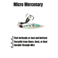 Submission Jigs - Micro Mercenary - Slow Pitch Jigs - 4 Packs