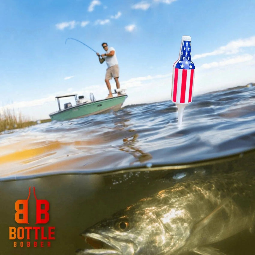 Red, White and Blue Fishing Bobbers 3-Pack — Kids, Military & Veterans Gift