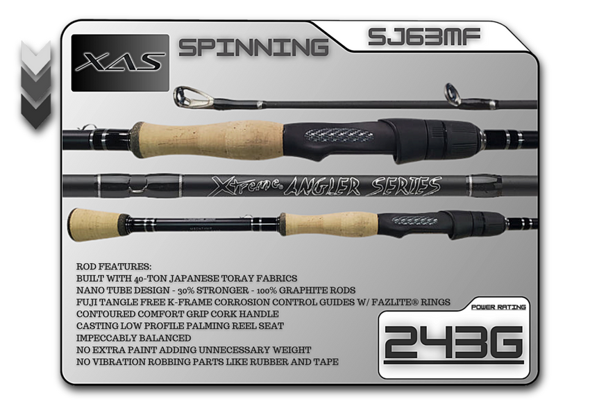 SJ63MF 6'3" Medium Fast - Legacy Brand Logo