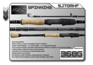 SJ70MHF 7'0" Medium Heavy Fast - Legacy Brand Logo