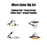 Sumo Micro Slow Pitch Jig – 4-Pack – 10g & 15g
