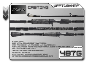 WFP710XHMF 7'10" XTRA Heavy Mod-Fast **Flipping** - Legacy Brand Logo