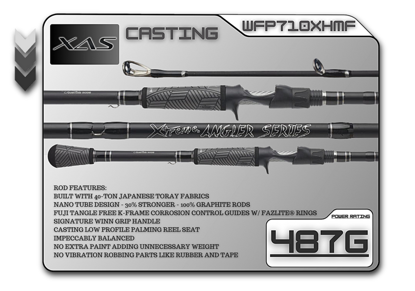 WFP710XHMF 7'10" XTRA Heavy Mod-Fast **Flipping** - Legacy Brand Logo