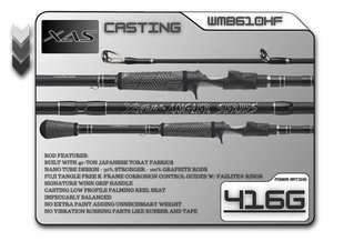 WMB610HF 6'10" Heavy Fast - Legacy Brand Logo