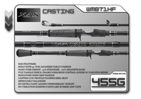 WMB71HF 7'1" Heavy Fast - Legacy Brand Logo
