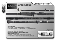 WMB74H+MF 7'4" Heavy-Plus Mod-Fast - Legacy Brand Logo