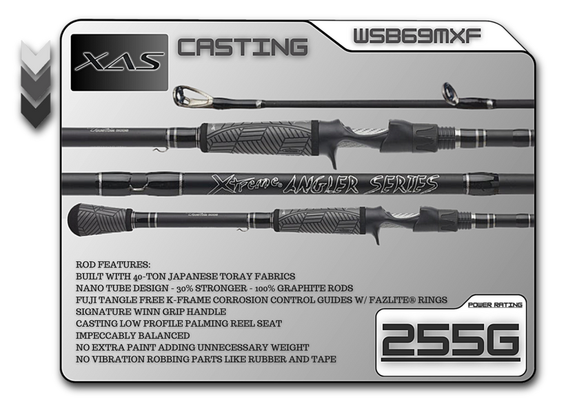 WSB69MXF 6'9" Medium Xtra-Fast - Legacy Brand Logo