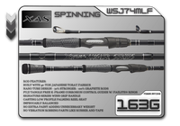 WSJ74MLF 7'4" Medium LIght Fast - New Logo Branding