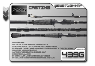 WSWB710H+MF 7'10" Heavy-Plus Mod-Fast - Legacy Brand Logo