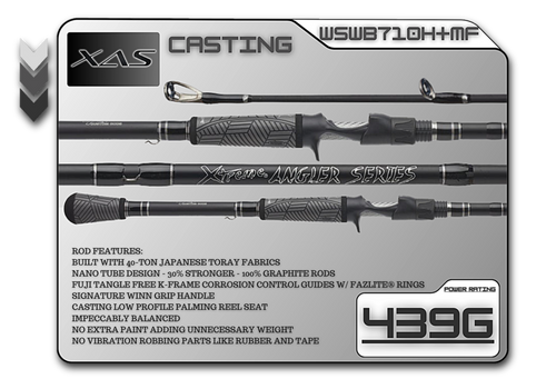 WSWB710H+MF 7'10" Heavy-Plus Mod-Fast - Legacy Brand Logo