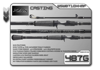 WSWB710XHMF 7'10" Xtra-Heavy Mod-Fast - Legacy Brand Logo
